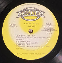 Load image into Gallery viewer, Sylvia* : Lay It On Me (LP, Album)
