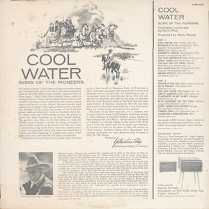 The Sons Of The Pioneers : Cool Water (LP, Album, Mono)