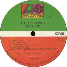 Charger l&#39;image dans la galerie, All In The Family* : 2nd Album (LP, Album)
