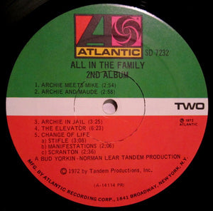 All In The Family* : 2nd Album (LP, Album)