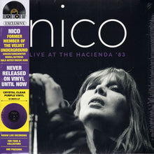 Laden Sie das Bild in den Galerie-Viewer, Nico (3) : Live At The Hacienda &#39;83 (LP, RM, Pur)
