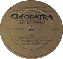 Laden Sie das Bild in den Galerie-Viewer, Alex North : Cleopatra (Original Soundtrack Album) (LP, Album, Mono, Gat)
