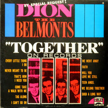 Load image into Gallery viewer, Dion (3), The Belmonts : &quot;Together&quot; (LP, Comp, Roc)
