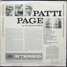Laden Sie das Bild in den Galerie-Viewer, Patti Page With Pete Rugolo And His Orchestra* : In The Land Of Hi-Fi (LP, Album)
