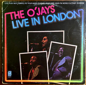 The O'Jays : Live In London (LP, Album, Pit)