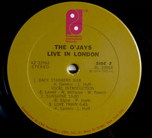 Load image into Gallery viewer, The O&#39;Jays : Live In London (LP, Album, Pit)
