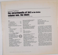 Laden Sie das Bild in den Galerie-Viewer, Various : Leonard Feather Encyclopedia Of Jazz In The &#39;60&#39;s Volume One The Blues (LP, Album, Comp, Mono, Promo)
