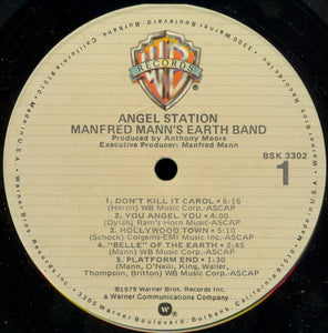 Manfred Mann's Earth Band : Angel Station (LP, Album, Win)