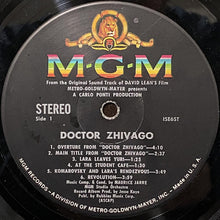 Charger l&#39;image dans la galerie, Maurice Jarre : Doctor Zhivago (LP, Album)
