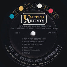 Load image into Gallery viewer, LeRoy Holmes And His Orchestra* : For A Few Dollars More And Other Motion Picture Themes (LP)
