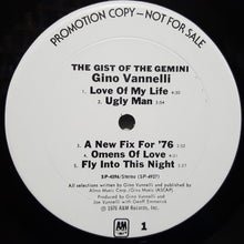 Load image into Gallery viewer, Gino Vannelli : The Gist Of The Gemini (LP, Album, Promo, Gat)
