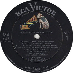 Elvis Presley : It Happened At The World's Fair (LP, Album, Mono, Roc)