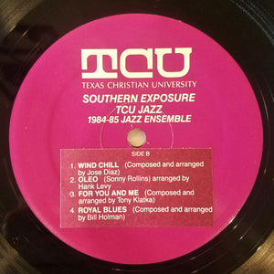 TCU Jazz Ensemble : Southern Exposure (LP, Album)