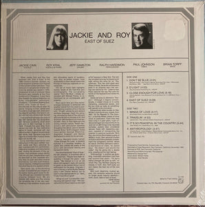 Jackie & Roy : East Of Suez (LP, Album)