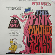 Laden Sie das Bild in den Galerie-Viewer, Henry Mancini : The Pink Panther Strikes Again (Original Motion Picture Soundtrack) (LP, Album)
