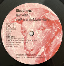 Load image into Gallery viewer, Terry Allen &amp; The Panhandle Mystery Band : Bloodlines (LP, Album, RE, RM)

