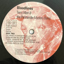 Laden Sie das Bild in den Galerie-Viewer, Terry Allen &amp; The Panhandle Mystery Band : Bloodlines (LP, Album, RE, RM)
