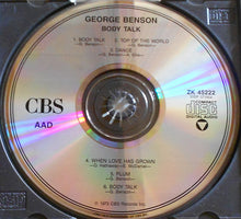 Laden Sie das Bild in den Galerie-Viewer, George Benson : Body Talk (CD, Album)
