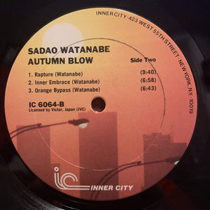 Sadao Watanabe : Autumn Blow (LP, Album)
