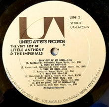 Laden Sie das Bild in den Galerie-Viewer, Little Anthony &amp; The Imperials : The Very Best Of Little Anthony &amp; The Imperials (LP, Comp, Mono, RP, All)
