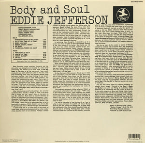 Eddie Jefferson : Body And Soul (LP, Album, RE, RM)