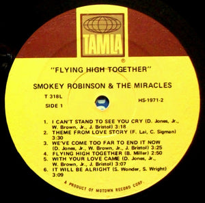 Smokey Robinson And The Miracles* : Flying High Together (LP, Album)