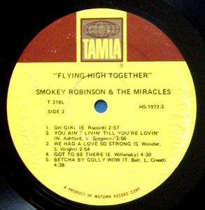 Smokey Robinson And The Miracles* : Flying High Together (LP, Album)