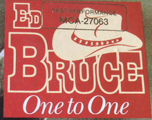 Charger l&#39;image dans la galerie, Ed Bruce : One To One (LP, Glo)
