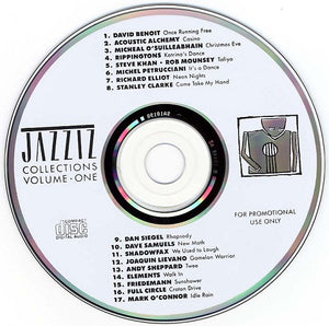 Various : Jazziz On Disc Collections Volume One (CD, Comp, Promo)