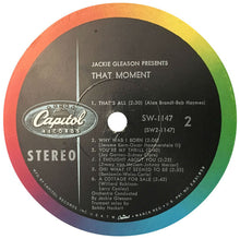 Laden Sie das Bild in den Galerie-Viewer, Jackie Gleason : Jackie Gleason Presents Lush Musical Interludes For That Moment (LP, Album)
