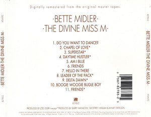 Bette Midler : The Divine Miss M (CD, Album, RM)