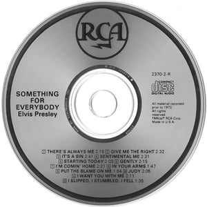 Elvis* : Something For Everybody (CD, Album, RE, RM)