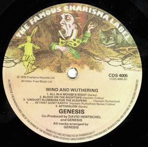 Genesis : Wind & Wuthering (LP, Album, Tex)