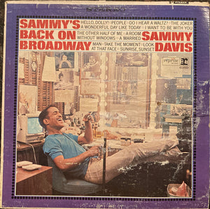 Sammy Davis Jr. : Sammy's Back On Broadway (LP)