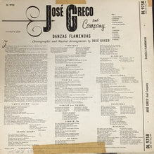 Laden Sie das Bild in den Galerie-Viewer, José Greco And Company : Danzas Flamencas (LP, Album, Mono)
