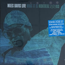 Load image into Gallery viewer, Miles Davis : Miles Davis Live - What It Is: Montreal 7/7/83 (2xLP, Gat)
