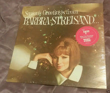 Laden Sie das Bild in den Galerie-Viewer, Various : Season&#39;s Greetings From Barbra Streisand...And Friends (LP, Comp, Ltd, Pit)
