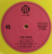 Laden Sie das Bild in den Galerie-Viewer, The Kinks : Waterloo Sunset (12&quot;, Single, Mono, Ltd, RE, RM, Yel)
