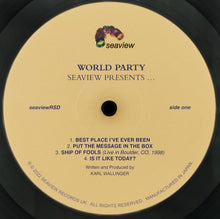 Load image into Gallery viewer, World Party : Seaview Presents ... (LP, Comp, Ltd)
