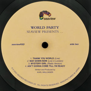 World Party : Seaview Presents ... (LP, Comp, Ltd)