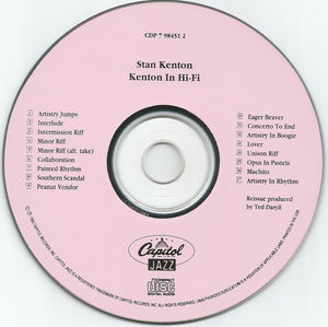 Stan Kenton : Kenton In Hi Fi (CD, Album, RE, RM)