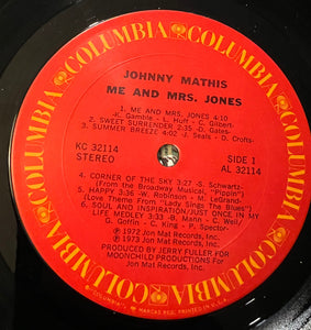 Johnny Mathis : Me And Mrs. Jones (LP, Album, San)