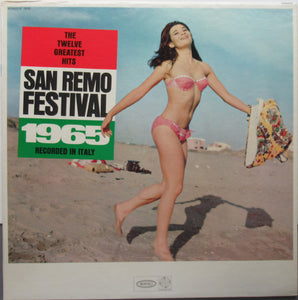 Various : San Remo Festival 1965: The Twelve Greatest Hits (LP, Comp, Mono)