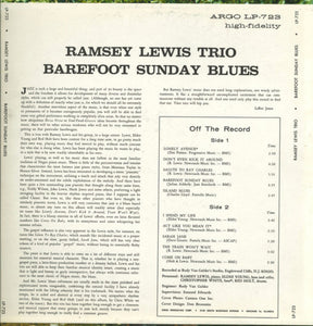 Ramsey Lewis Trio* : Barefoot Sunday Blues (LP, Album, Mono, Gre)