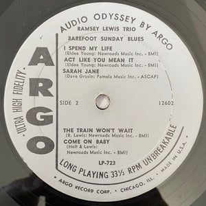 Ramsey Lewis Trio* : Barefoot Sunday Blues (LP, Album, Mono, Gre)