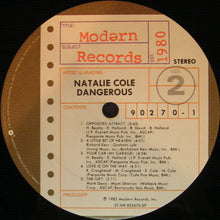 Load image into Gallery viewer, Natalie Cole : Dangerous (LP, Album, SP)
