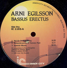 Laden Sie das Bild in den Galerie-Viewer, Arni Egilsson : Bassus Erectus (LP, Album)
