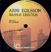 Charger l&#39;image dans la galerie, Arni Egilsson : Bassus Erectus (LP, Album)
