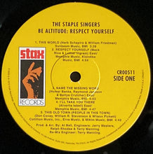 Laden Sie das Bild in den Galerie-Viewer, The Staple Singers : Be Altitude:  Respect Yourself (LP, Album, RE, Gat)
