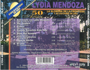 Lydia Mendoza : Coleccion de Oro (CD, Album, Comp)